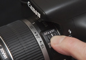 manual fokus canon